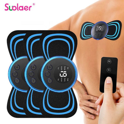 Mini Masseur TENS EMS Sans Fil – Soulagement des Tensions et Douleurs Musculaires